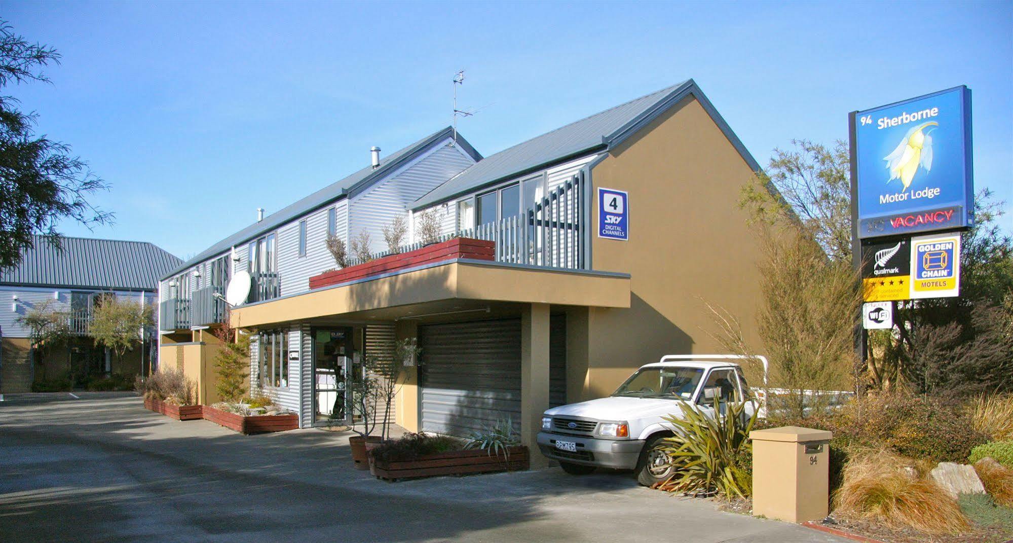 Sherborne Motor Lodge Christchurch Exterior foto